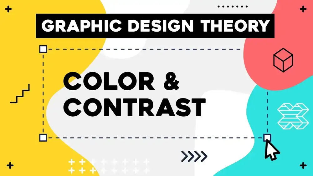 آموزش تئوری طراحی گرافیک - رنگ و کنتراست