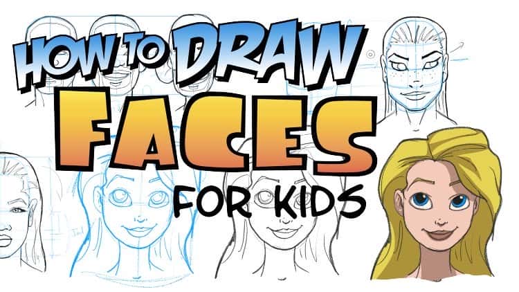 آموزش نحوه کشیدن چهره برای کودکان
