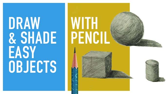 آموزش طراحی و سایه زدن اشیا با مداد