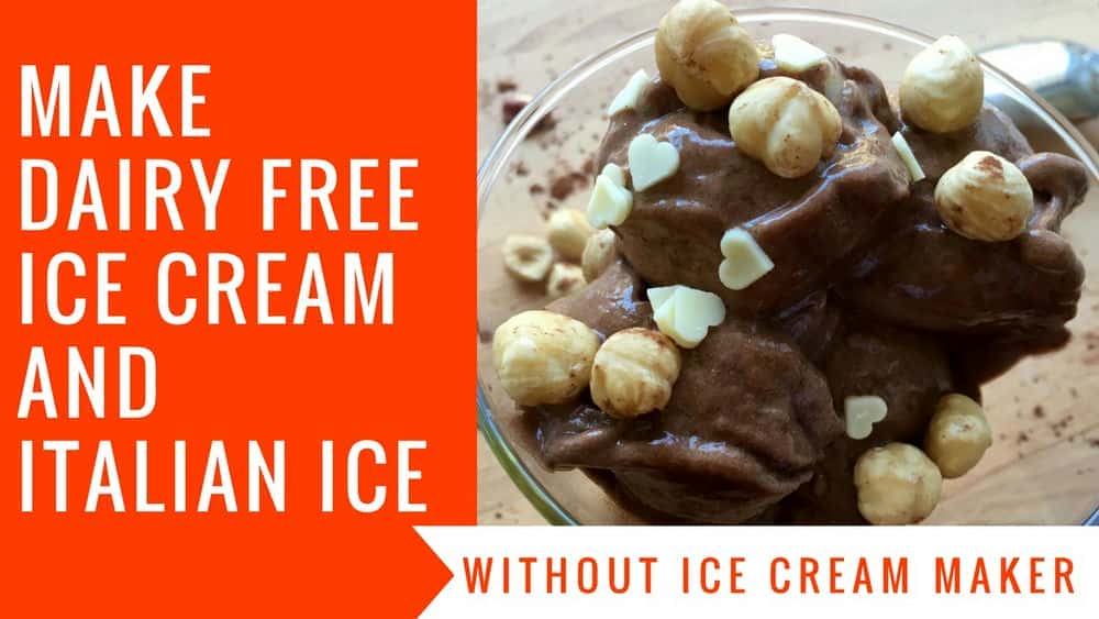 آموزش طرز تهیه بستنی بدون لبنیات و بستنی ایتالیایی (بدون بستنی ساز!)