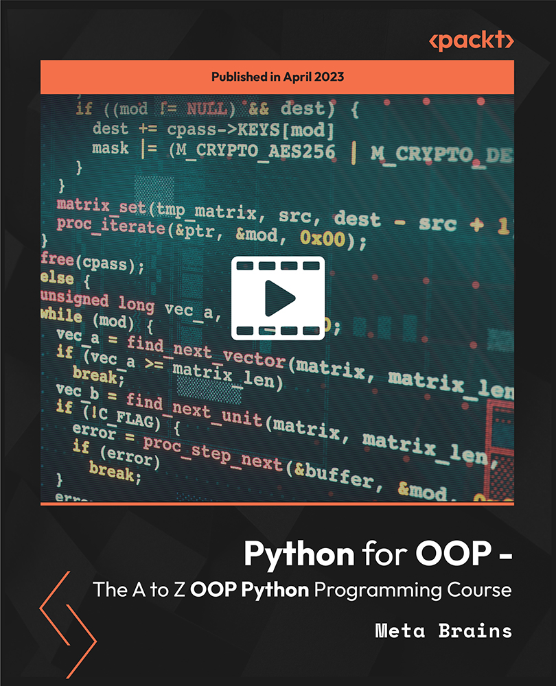 آموزش Python for OOP - The A to Z OOP Python Course Programming [ویدئو]