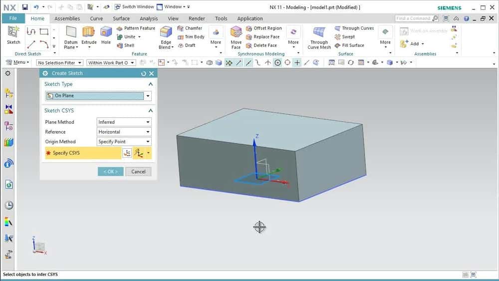 آموزش Siemens NX Complete Course Part-2: 3D Solid Modeling Workbench