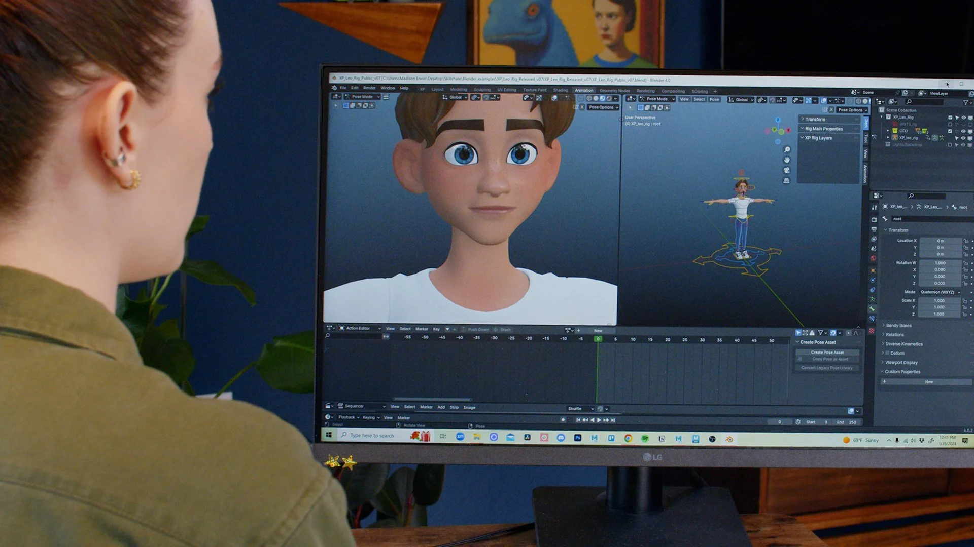 آموزش تطبیق مهارت های سه بعدی: انیمیشن سه بعدی از Blender به Maya