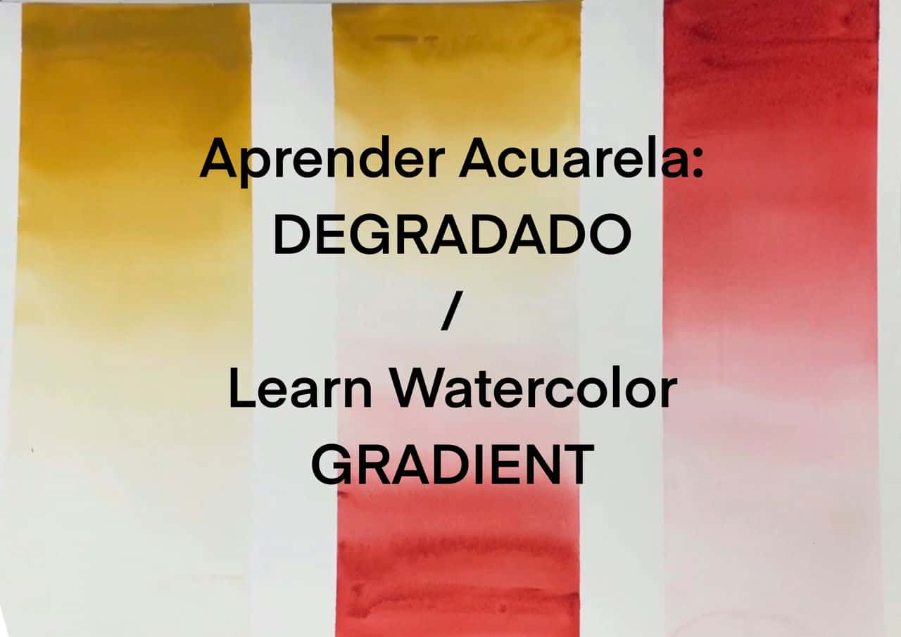 آموزش Aprender Acuarela: Degradado/Learn Watercolor: Gradient