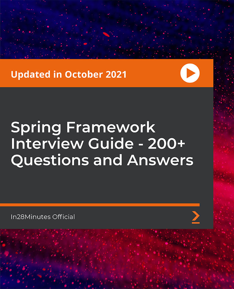 آموزش راهنمای مصاحبه Spring Framework - 200+ پرسش و پاسخ [ویدئو]