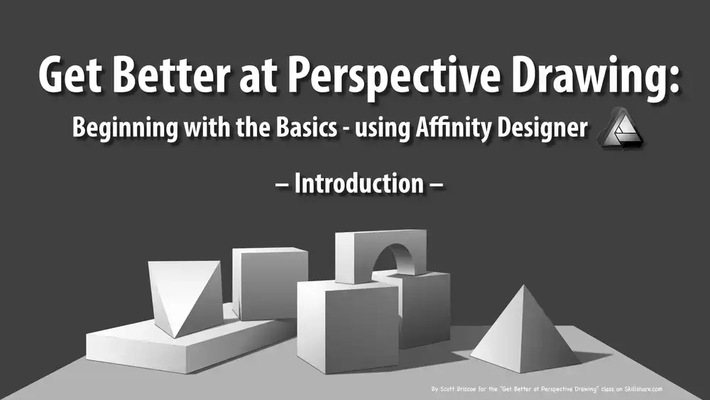 آموزش در طراحی پرسپکتیو بهتر شوید: شروع با اصول اولیه - با استفاده از Affinity Designer