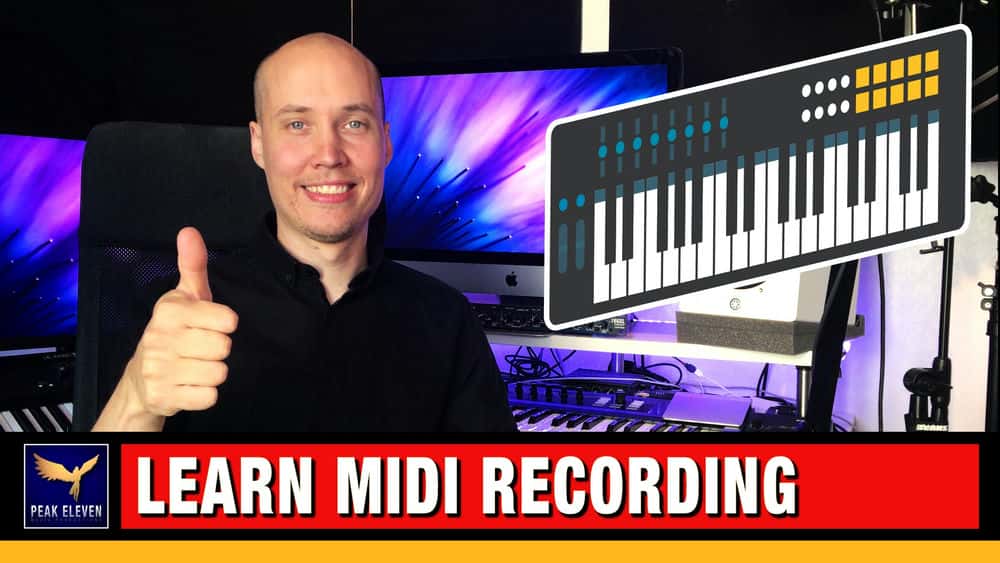 آموزش ضبط MIDI برای تولید موسیقی را بیاموزید