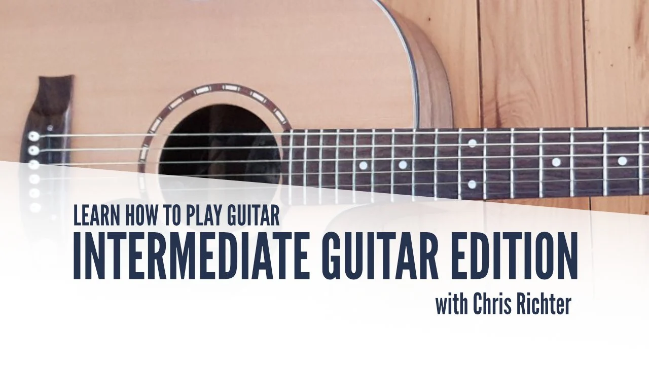 آموزش نحوه نواختن گیتار - متوسط، 6 هفته برای تبدیل شدن به یک گیتاریست آکوستیک بهتر