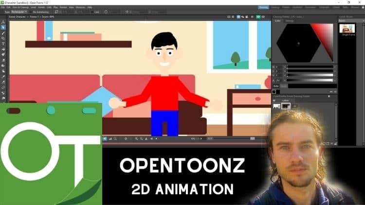 آموزش انیمیشن دو بعدی ضروری OpenToonz
