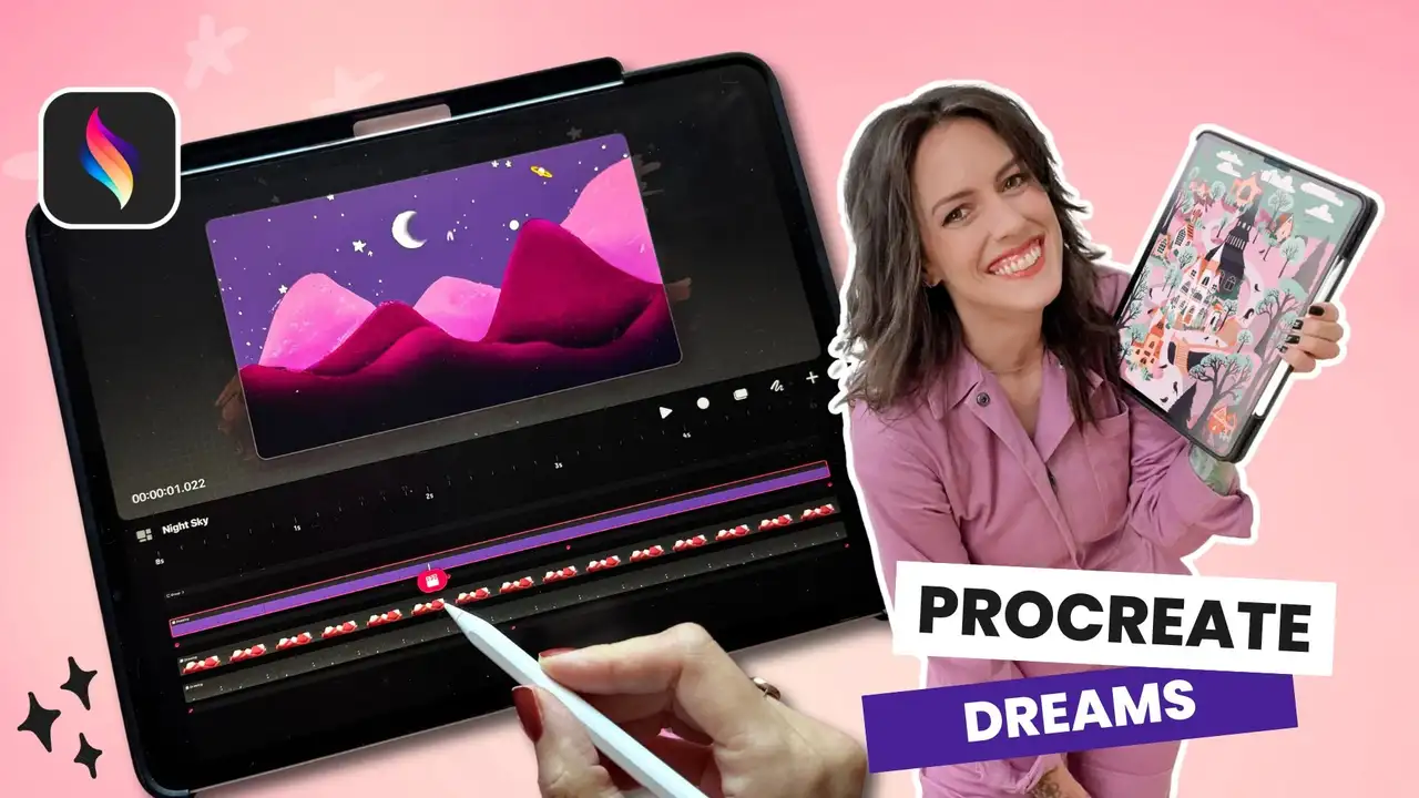 آموزش Procreate Dreams: یک راهنمای کامل برای انیمیشن در iPad