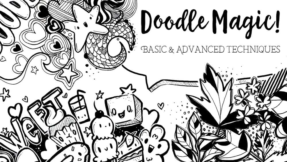 آموزش Doodle Magic | تکنیک های پایه و پیشرفته