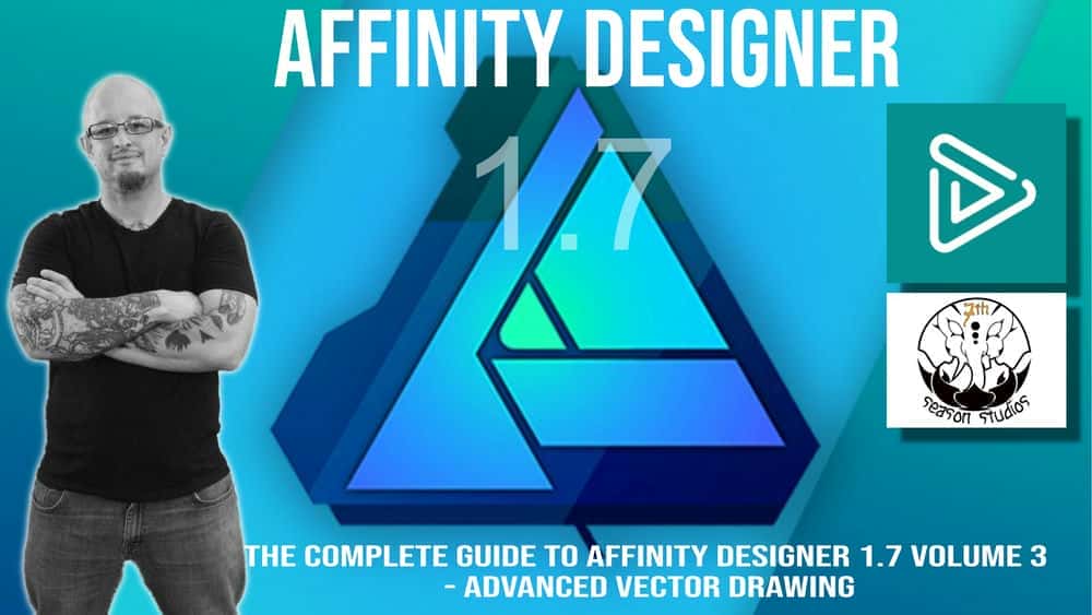آموزش راهنمای کامل Affinity Designer 1.7 Volume 3 - Advanced Vector Drawing