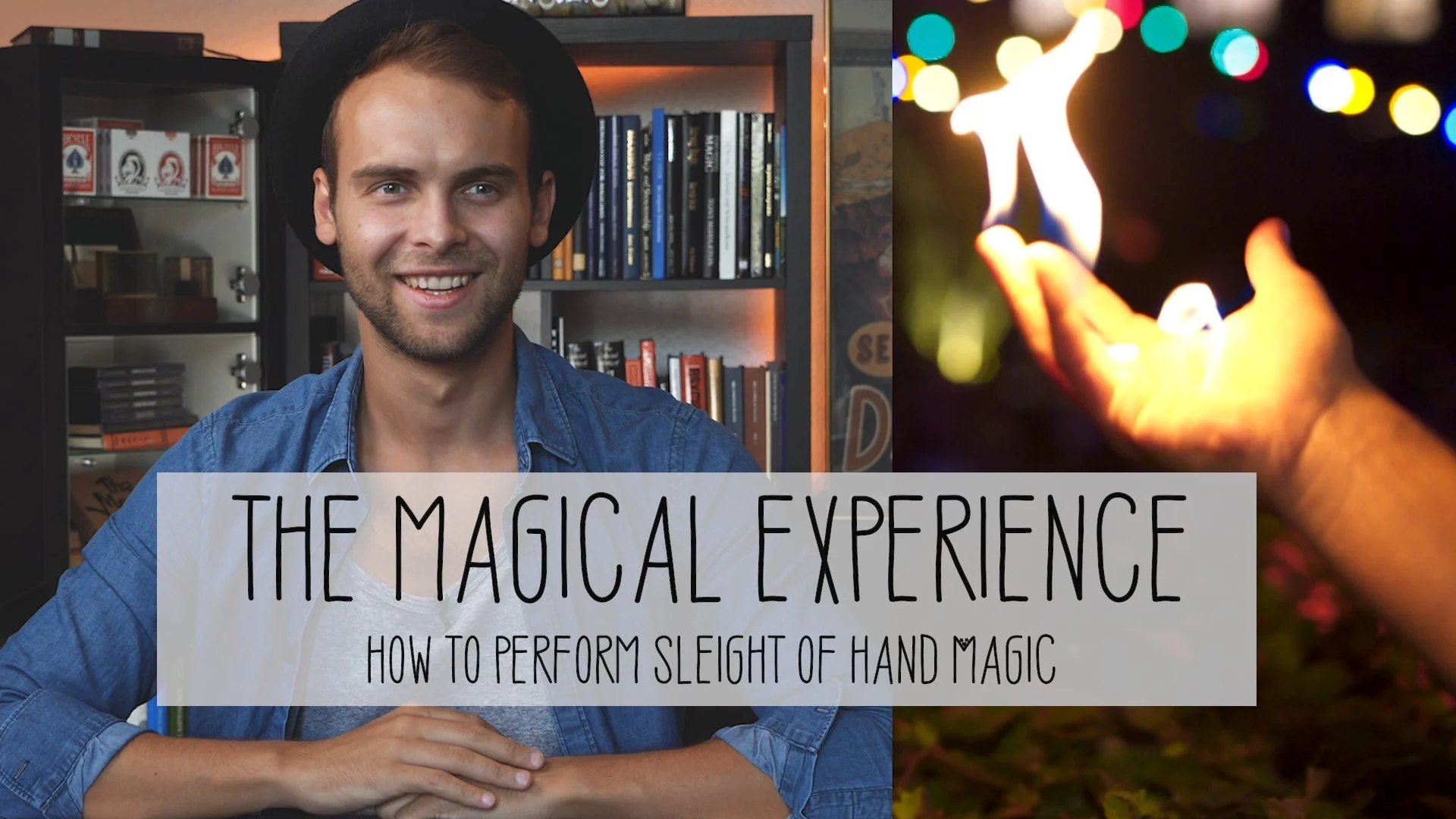آموزش تجربه جادویی: یاد بگیرید چگونه جادوی Sleight of Hand را انجام دهید