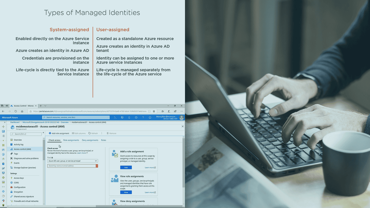 آموزش پیاده سازی هویت های مدیریت شده برای مایکروسافت Azure Resources
