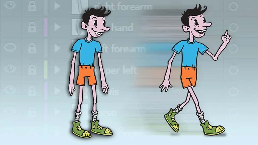 آموزش ایجاد یک شخصیت دو بعدی قابل تصور در Illustrator 