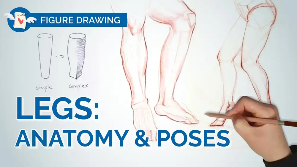 آموزش پاها در طراحی شکل - تسلط بر آناتومی و ژست