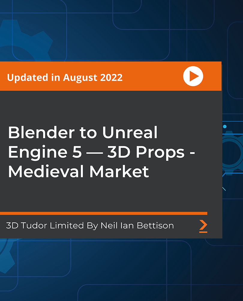 آموزش Blender to Unreal Engine 5 — لوازم سه بعدی - بازار قرون وسطی [ویدئو]