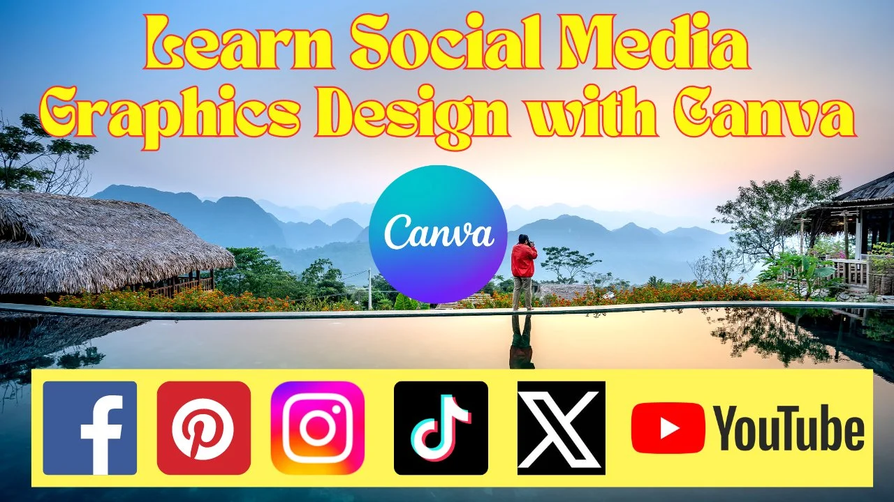 آموزش طراحی گرافیک رسانه های اجتماعی را با Canva بیاموزید