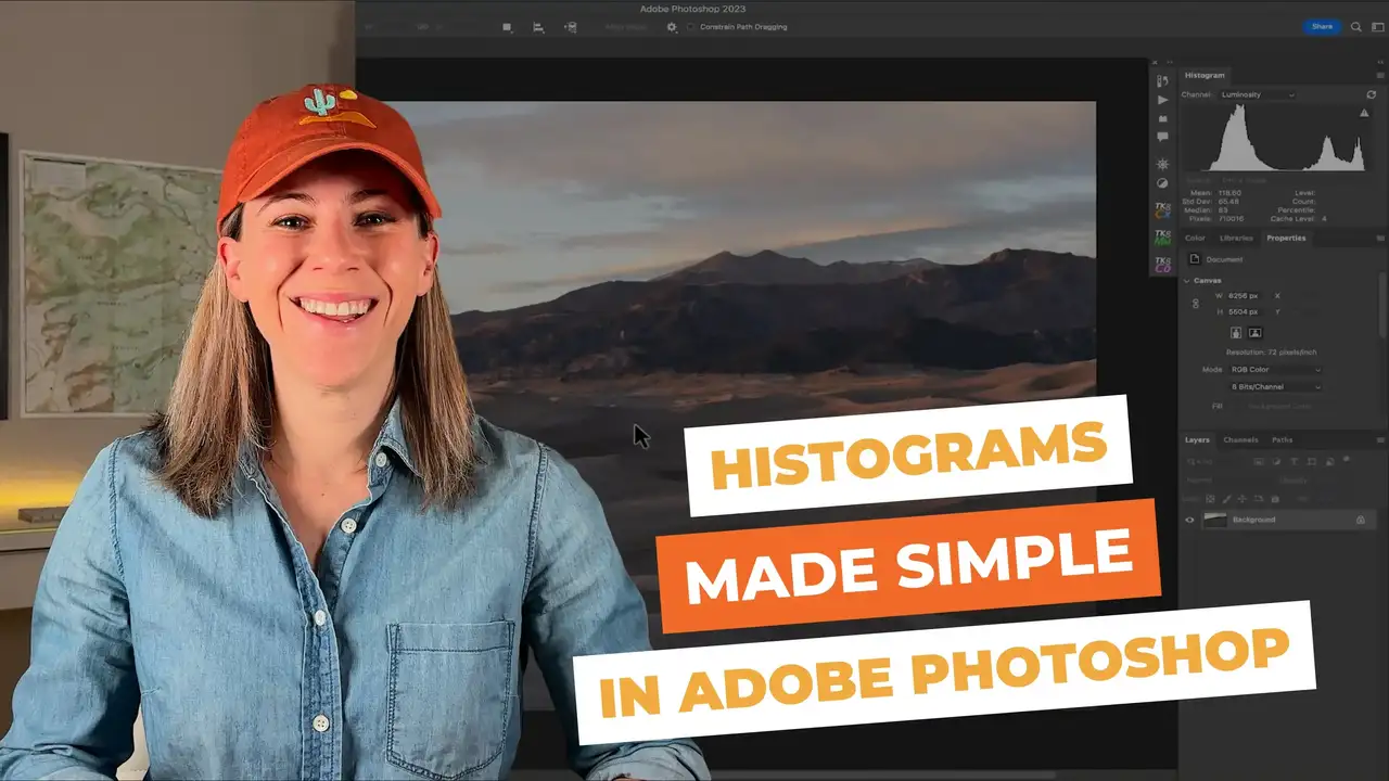 آموزش هیستوگرام های ساده در Adobe Photoshop: بر ابزارهای ضروری برای عکس های کاملاً نوردهی شده مسلط شوید