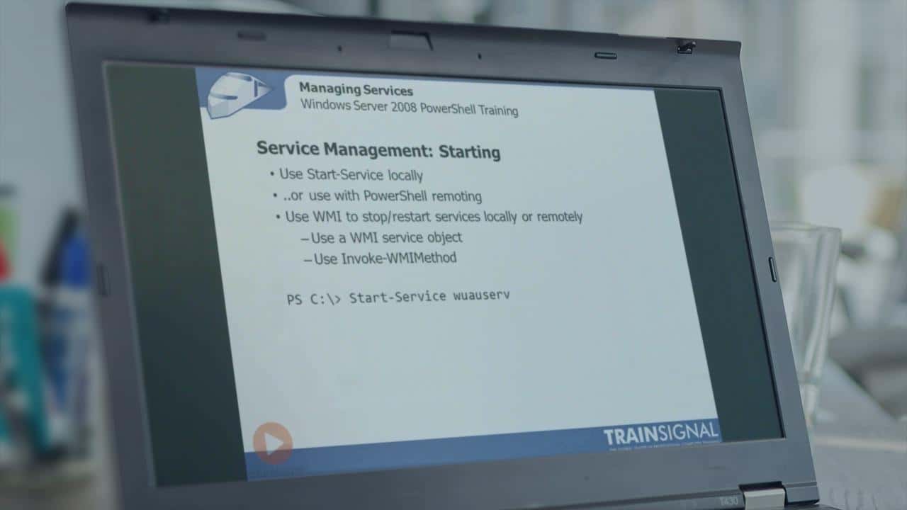 آموزش Windows Server 2008 Admin با سرویس ها و فایل سیستم های PowerShell