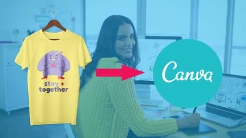 آموزش طراحی تی شرت Canva - گرافیک خیره کننده Canva را ایجاد کنید 