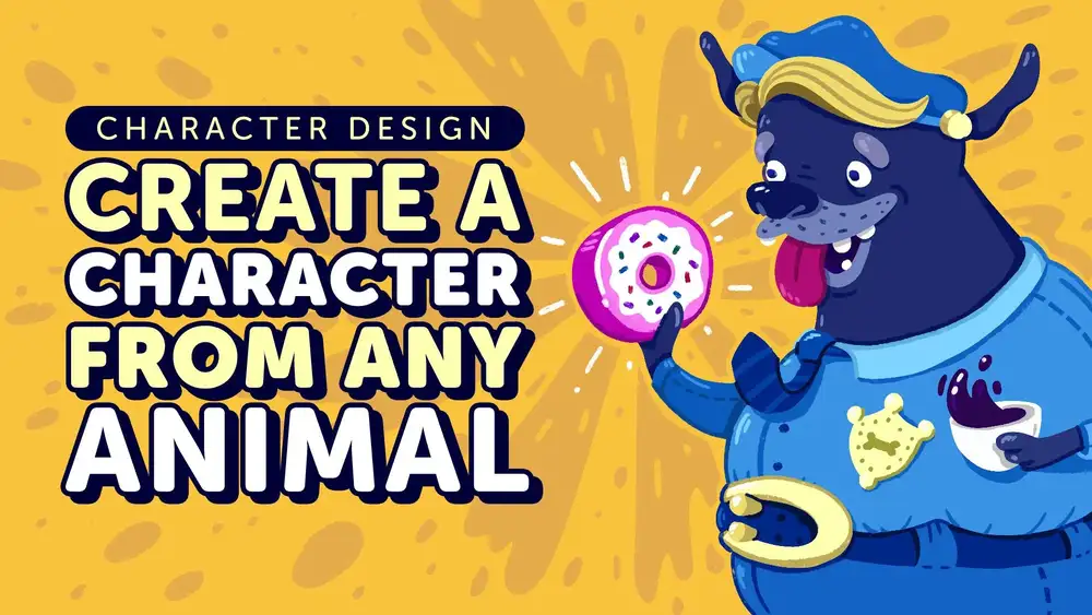 آموزش طراحی شخصیت: یک شخصیت از هر حیوانی ایجاد کنید