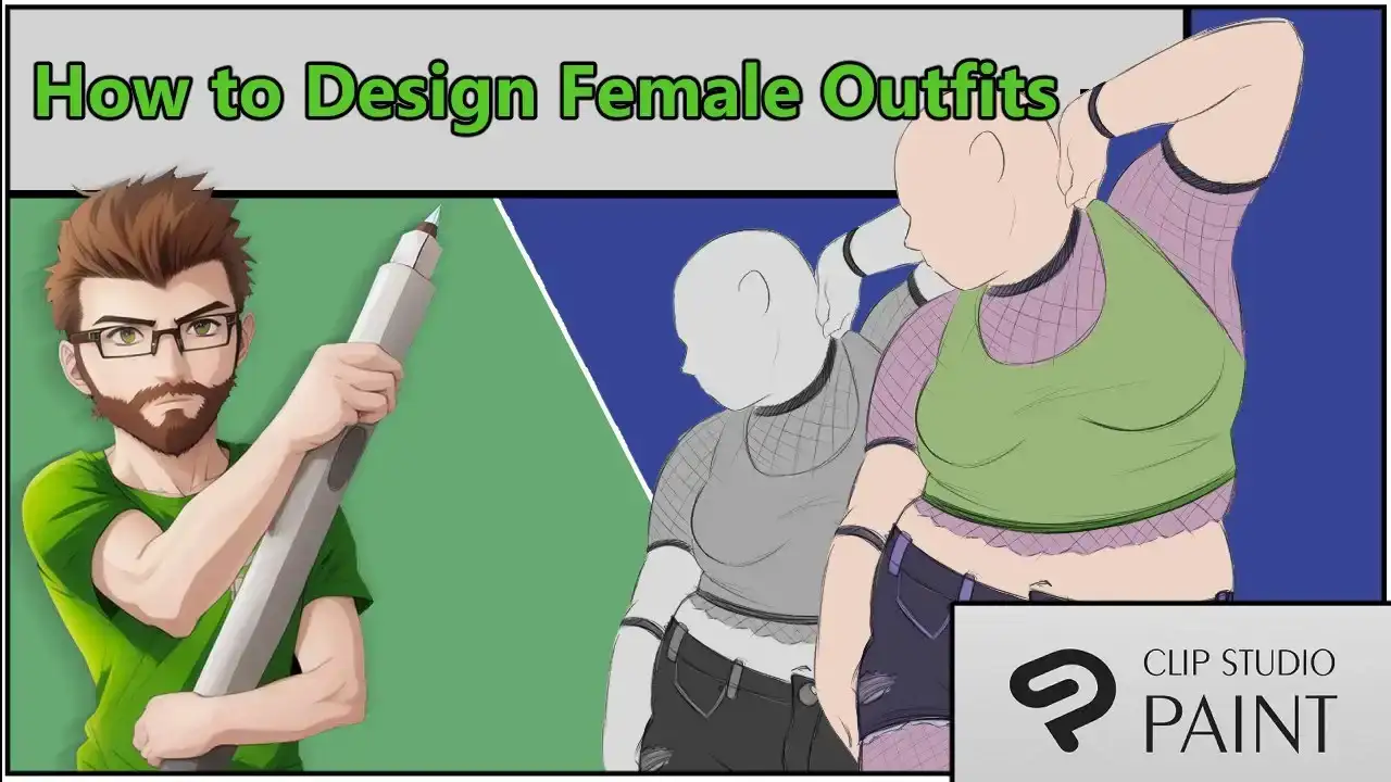 آموزش طراحی و طراحی لباس زنانه زیبا: چگونه لباس زنانه بکشیم - چگونه لباس بکشیم