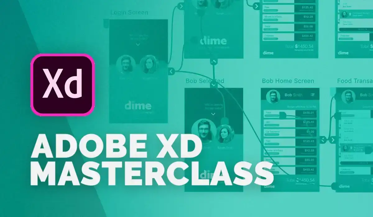 آموزش Adobe Xd Masterclass: طراحی اپلیکیشن موبایل و وب سایت Wireframe