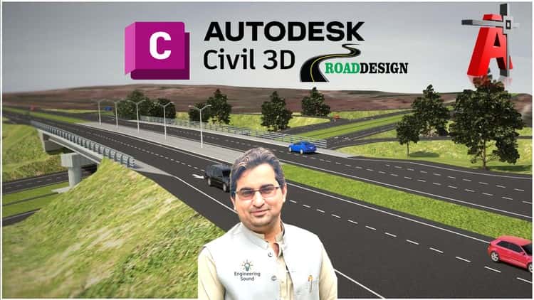 آموزش طراحی جاده با Autodesk Civil 3D + Open Chanel Design