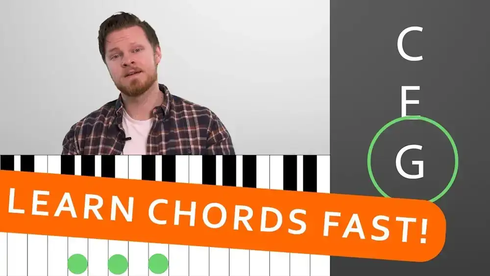 آموزش آکوردهای پیانو را در 3 روز یاد بگیرید! (کاربرگ شامل) آهنگ های مورد علاقه خود را با اشکال پخش کنید