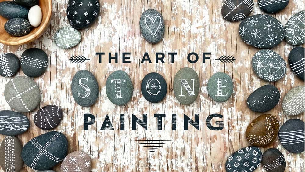 آموزش هنر نقاشی روی سنگ