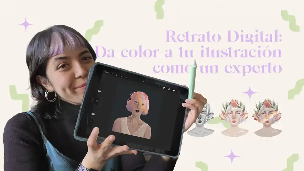 آموزش Retrato Digital: رنگی که به صورت تخصصی انجام می شود