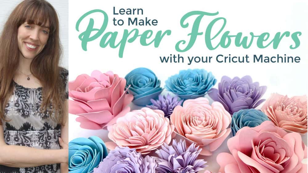 آموزش با ماشین کریکت و فضای طراحی کریکات خود، گل های کاغذی رول شده زیبا ایجاد کنید!