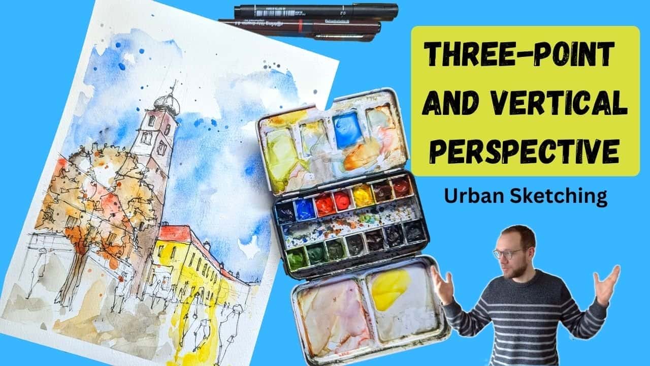 آموزش طراحی شهری - تکنیک های سه نقطه ای و چشم انداز عمودی را توسعه دهید