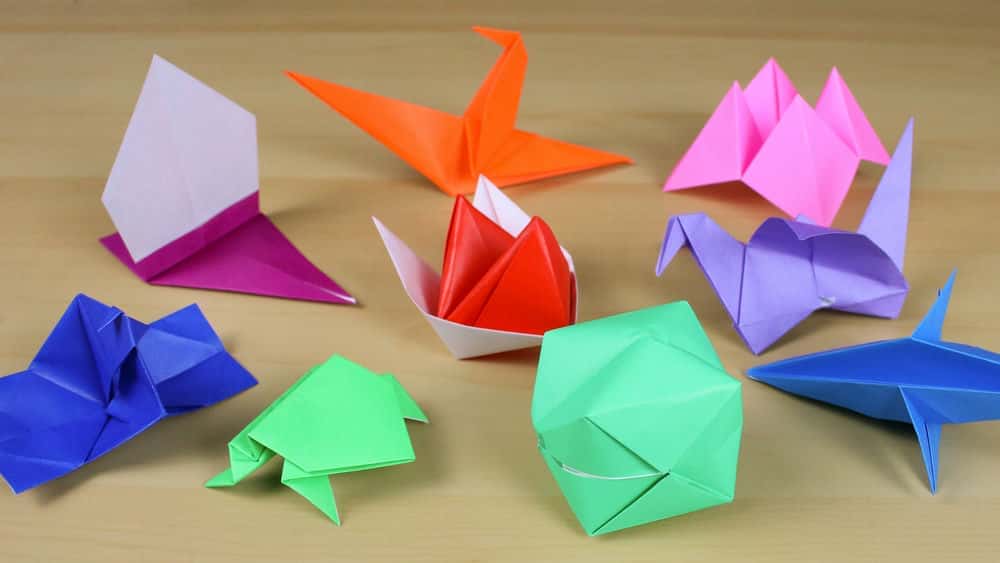 اکشن اوریگامی: آموزش تا زدن 9 اوریگامی تعاملی