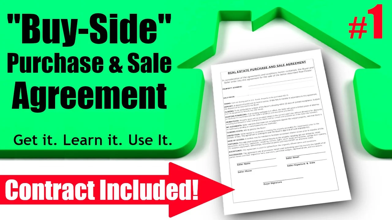 آموزش قراردادهای املاک عمده فروشی | قسمت 1 | قرارداد خرید و فروش "سمت خرید".