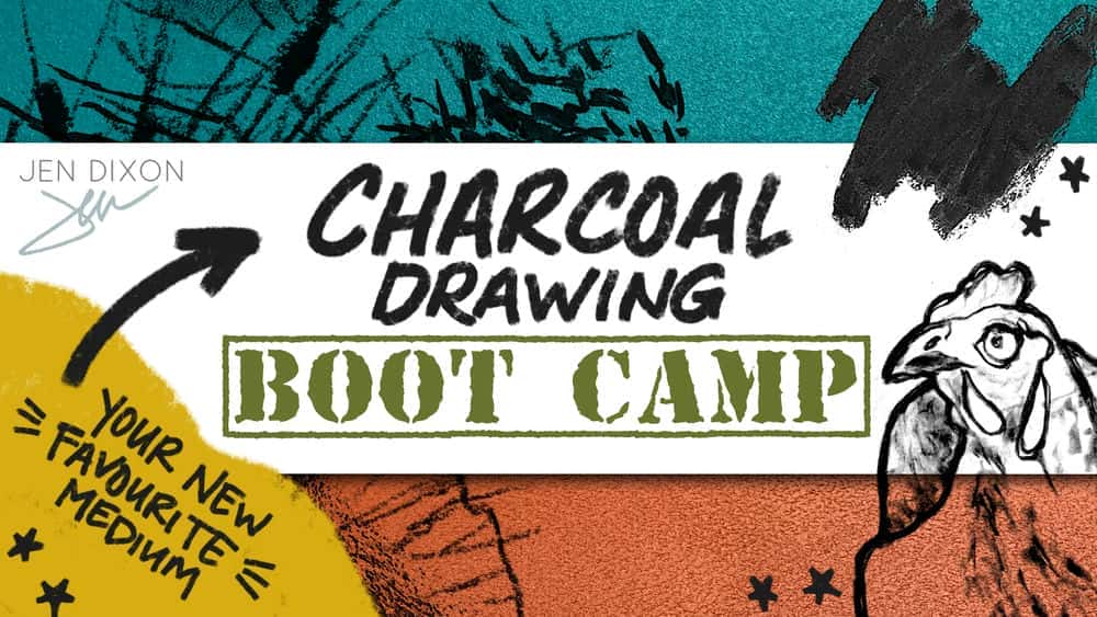 آموزش بوت کمپ طراحی زغال چوب: ابزارها، تکنیک ها، نکاتی برای مبتدیان