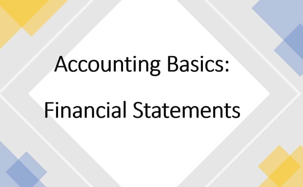 آموزش مبانی حسابداری: صورتهای مالی