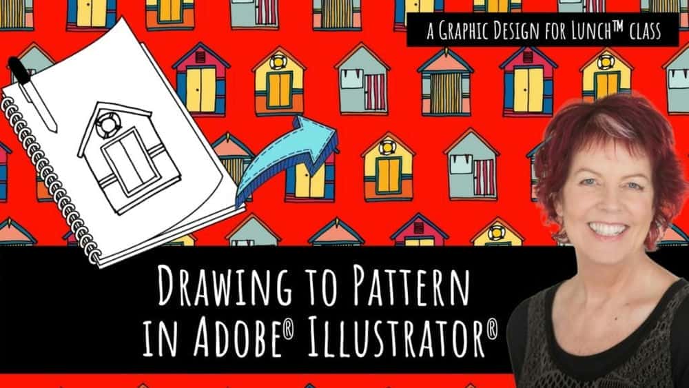 آموزش طراحی به الگو در Adobe Illustrator - طراحی گرافیکی برای کلاس ناهار
