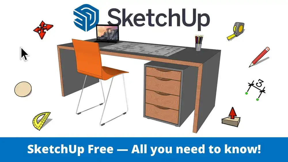 آموزش SketchUp Free 2022 - همه آنچه که باید بدانید!
