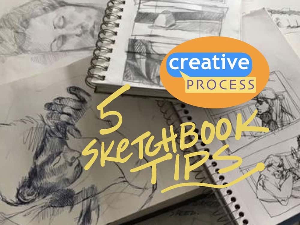 آموزش فرآیند خلاق: 5 نکته کلیدی برای ایجاد ایده های شگفت انگیز برای طراحی های کتاب اسکچ