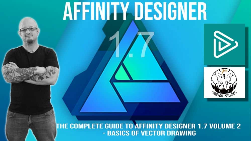 آموزش راهنمای کامل Affinity Designer 1.7 Volume 2 - Basics of Vector Drawing