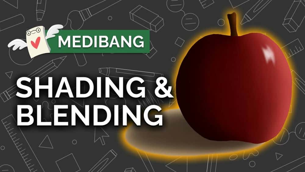 آموزش نحوه سایه زدن و ترکیب هنر دیجیتال با MediBang Paint Pro