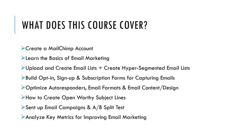 آموزش Mailchimp Mastery - بازاریابی ایمیلی را بیاموزید