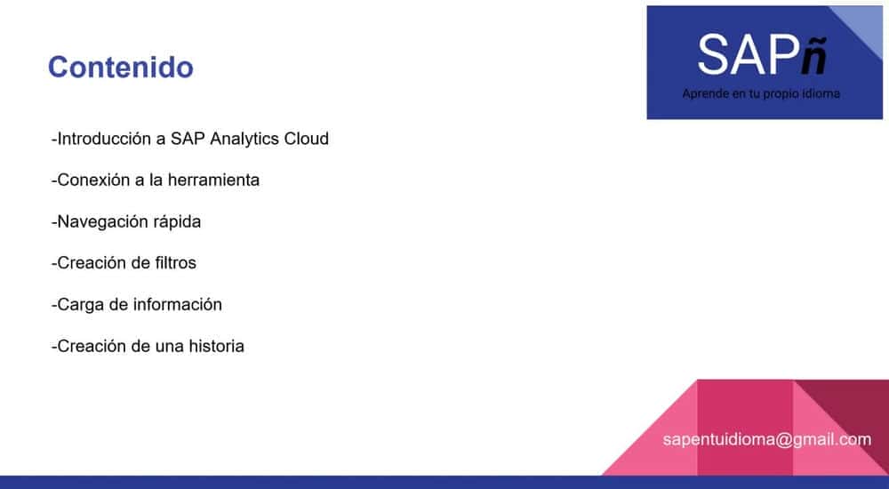 آموزش SAP SAC SAP Analytics Cloud aprende sobre una de las herramientas BI nube de SAP más poderosas