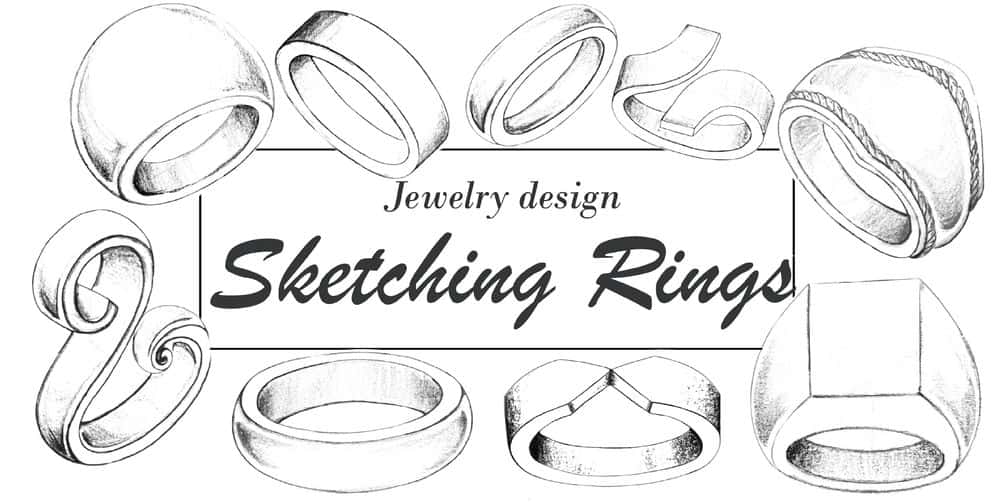 آموزش طراحی جواهرات: نحوه طراحی انگشترها _ قسمت اول