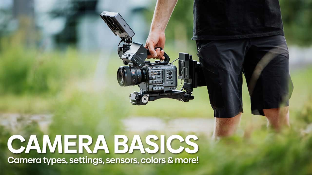 آموزش مقدمه ای بر فیلمسازی - انواع دوربین، تنظیمات، حسگرها، رنگ ها و موارد دیگر
