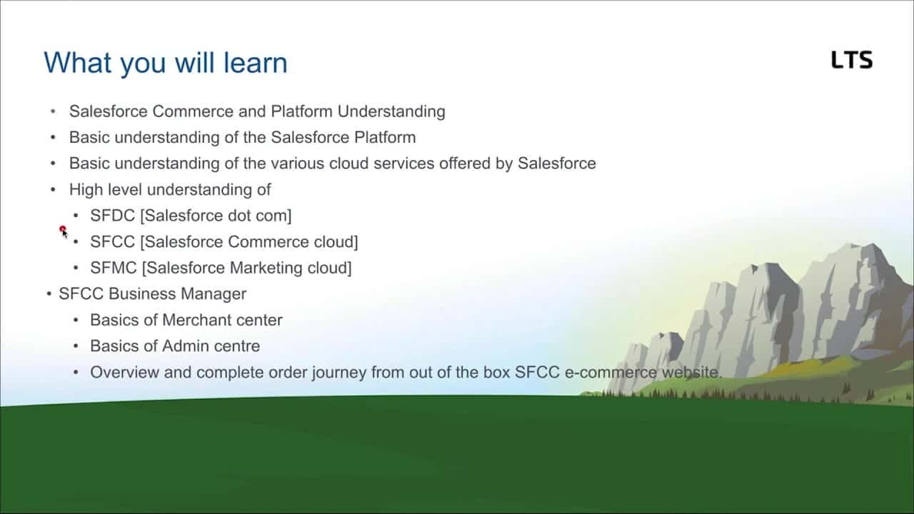 آموزش Salesforce Commerce Cloud - ایده سطح بالا