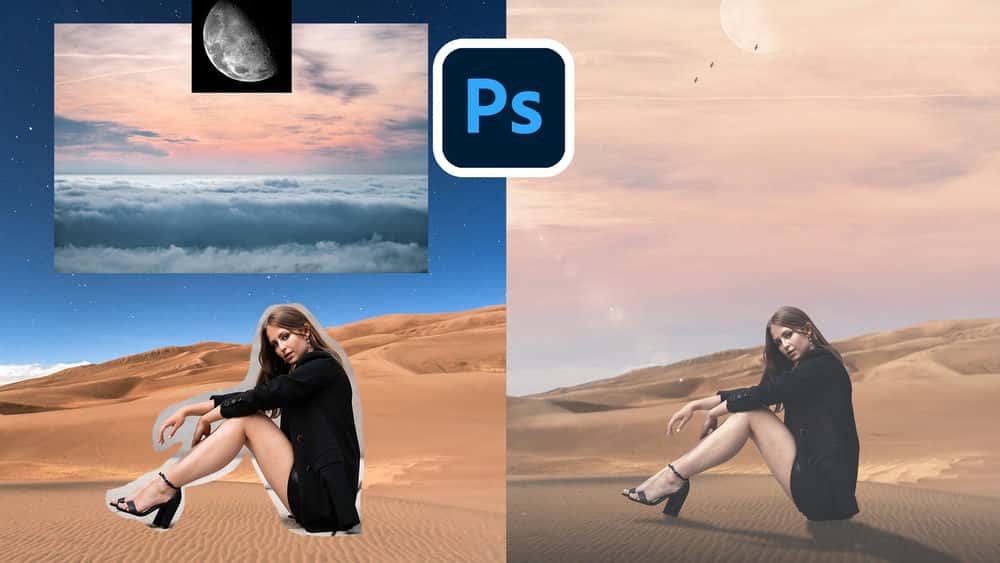 آموزش Photoshop Composite Beginnerclass: Learn From A Pro