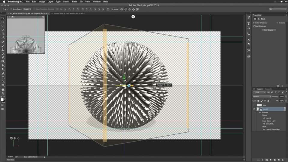 آموزش Motion Graphics for Video Editor: کار با اشیا 3D سه بعدی 